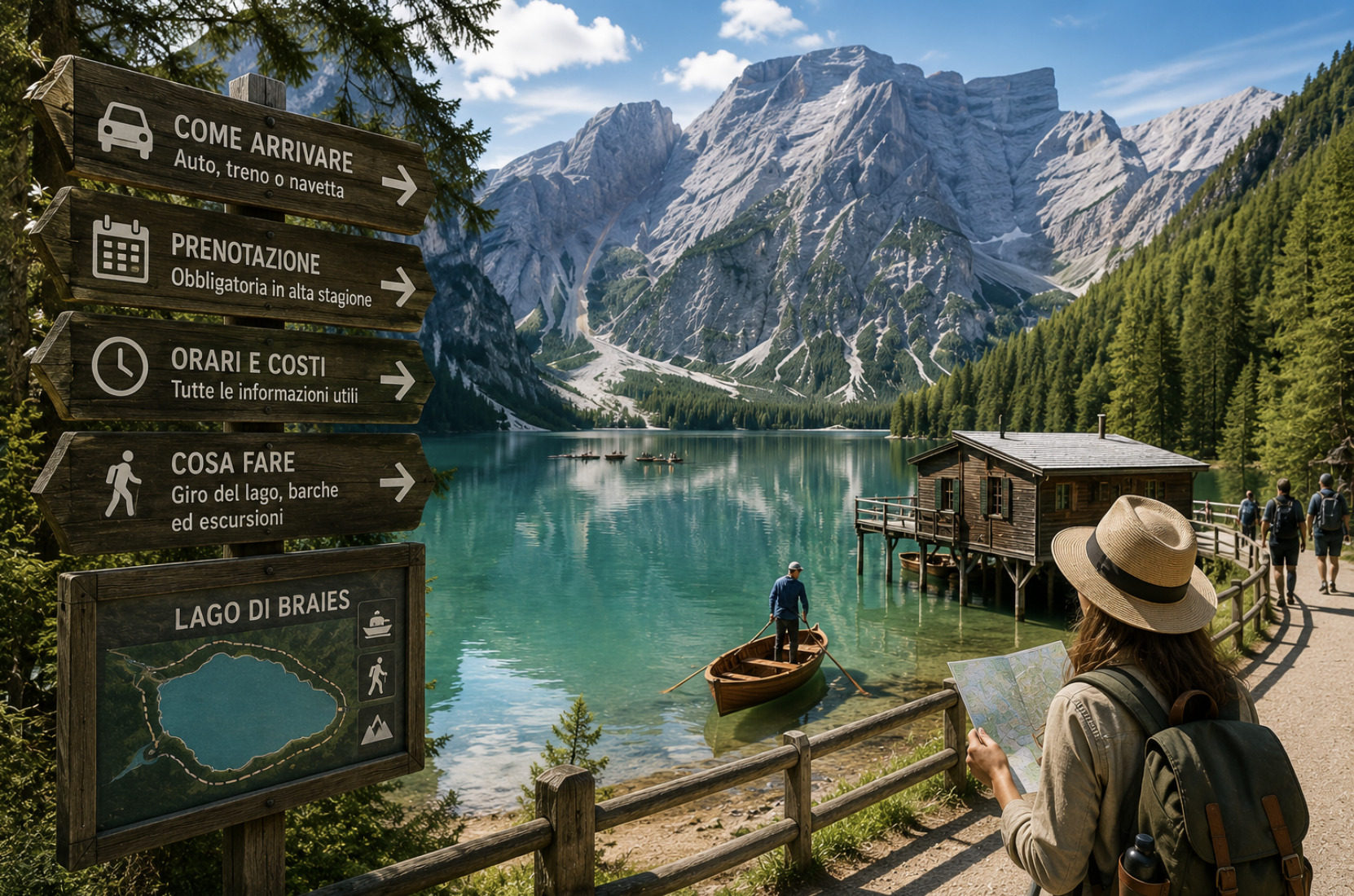 Come arrivare al Lago di Braies e cosa fare in giornata