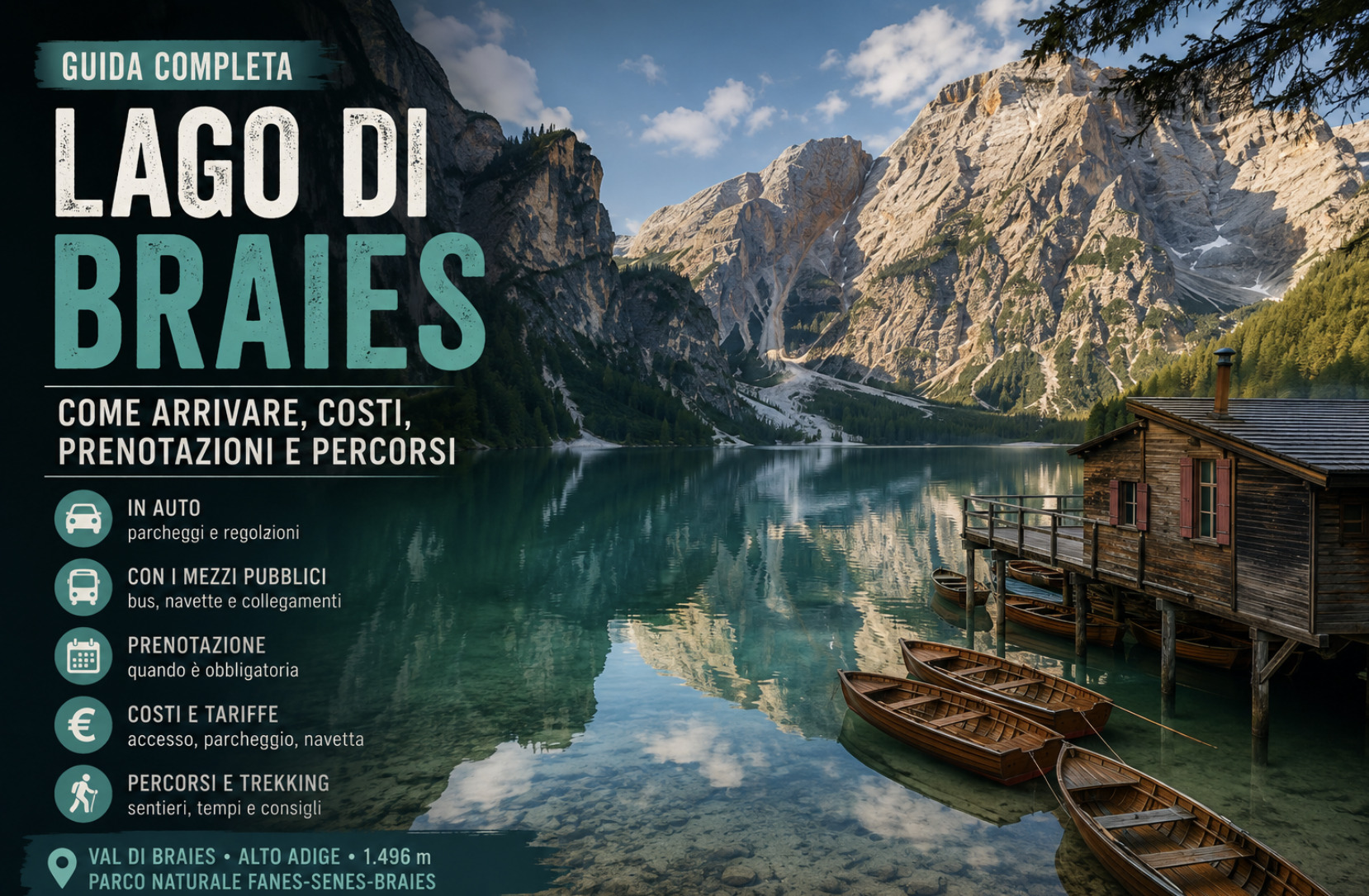 Come arrivare al Lago di Braies e cosa fare in giornata